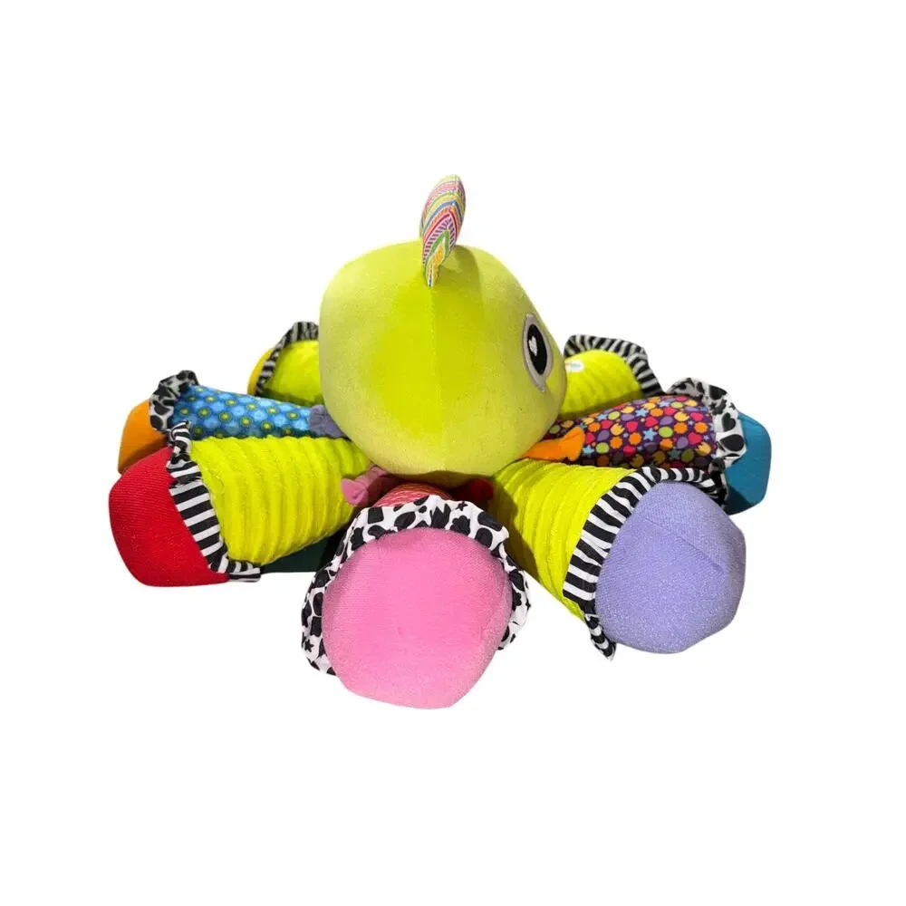 Tomy Lamaze Musical Octopus - Octotunes Soft Toy 8 Tones Music Plush Learning